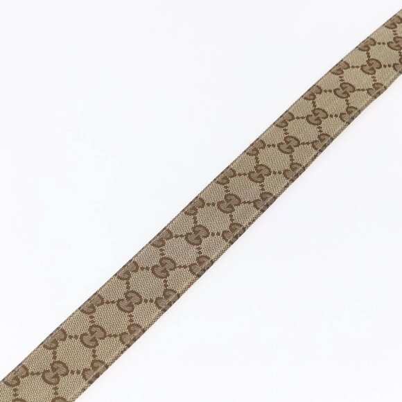 GUCCI GG Canvas Belt 33.5\